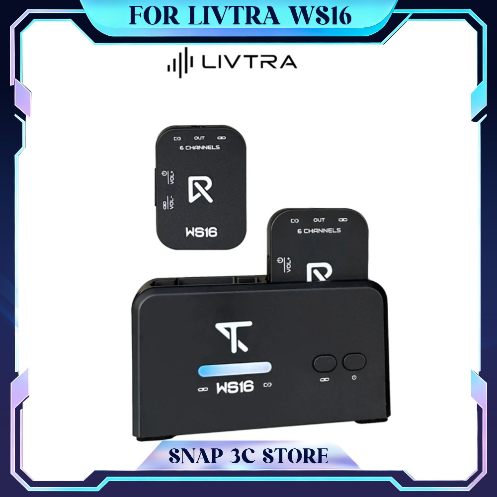 In Ear Monitor Iem - Sistem IEM Nirkabel LIVTRA WS16 5.8GHz