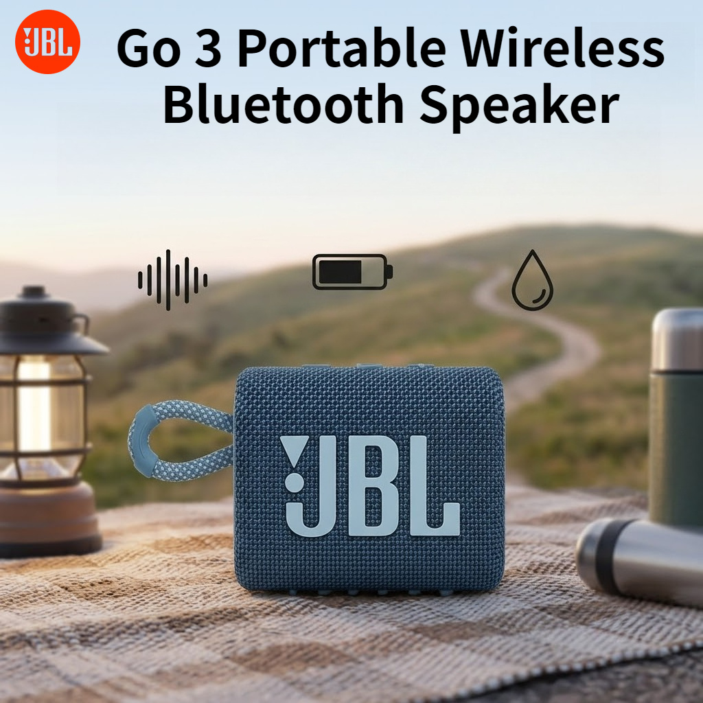 JBL Go 3 Speaker Bluetooth Nir - Jbl Speaker Go 4 ulasan dan harga