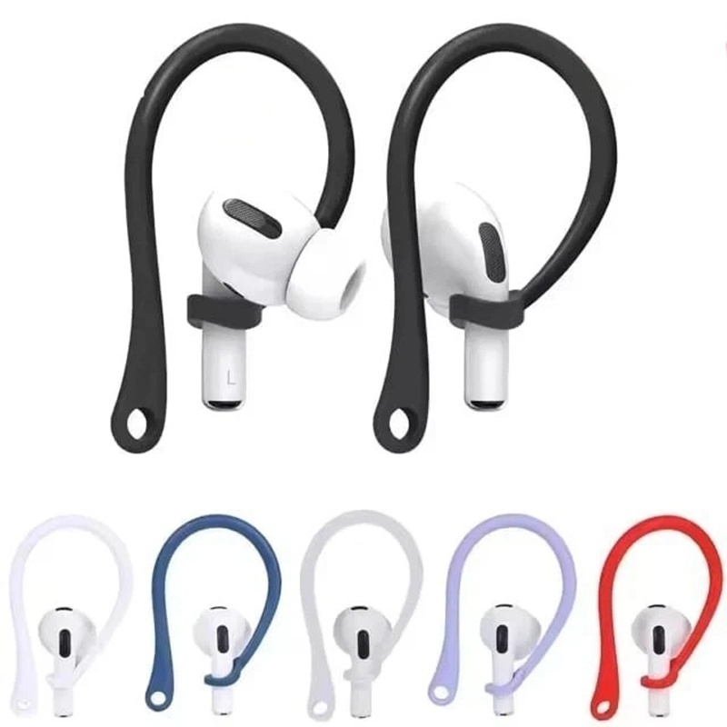 1 Pasang Earhook Anti-Hilang U - Sports Earphone Hook ulasan dan harga