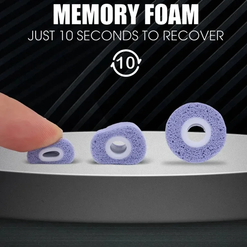 1-3 pasang Eartips busa memori - Earphone Foam Tip ulasan dan harga