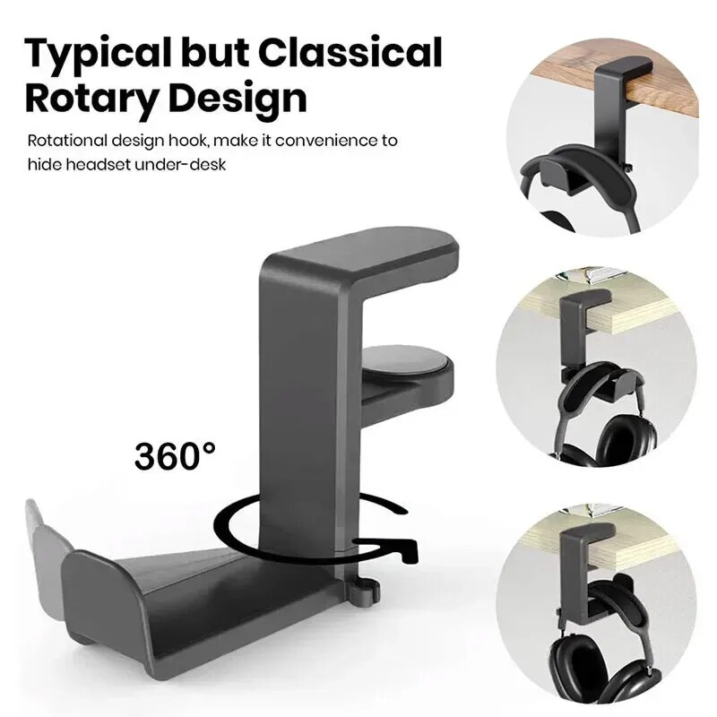 Penjepit Meja Tanpa Paku untuk - Headphone Stand Desk ulasan dan harga
