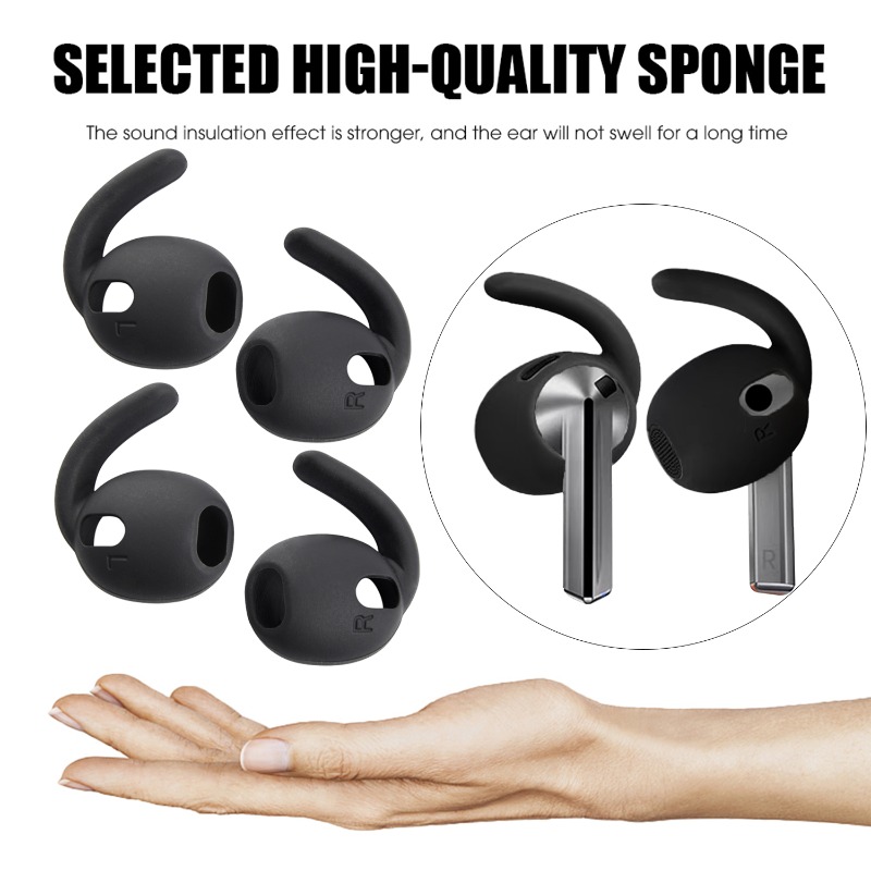 1-10 Pasang Pengganti Earhook  - Silicone Ear Tip Replacement ulasan dan harga