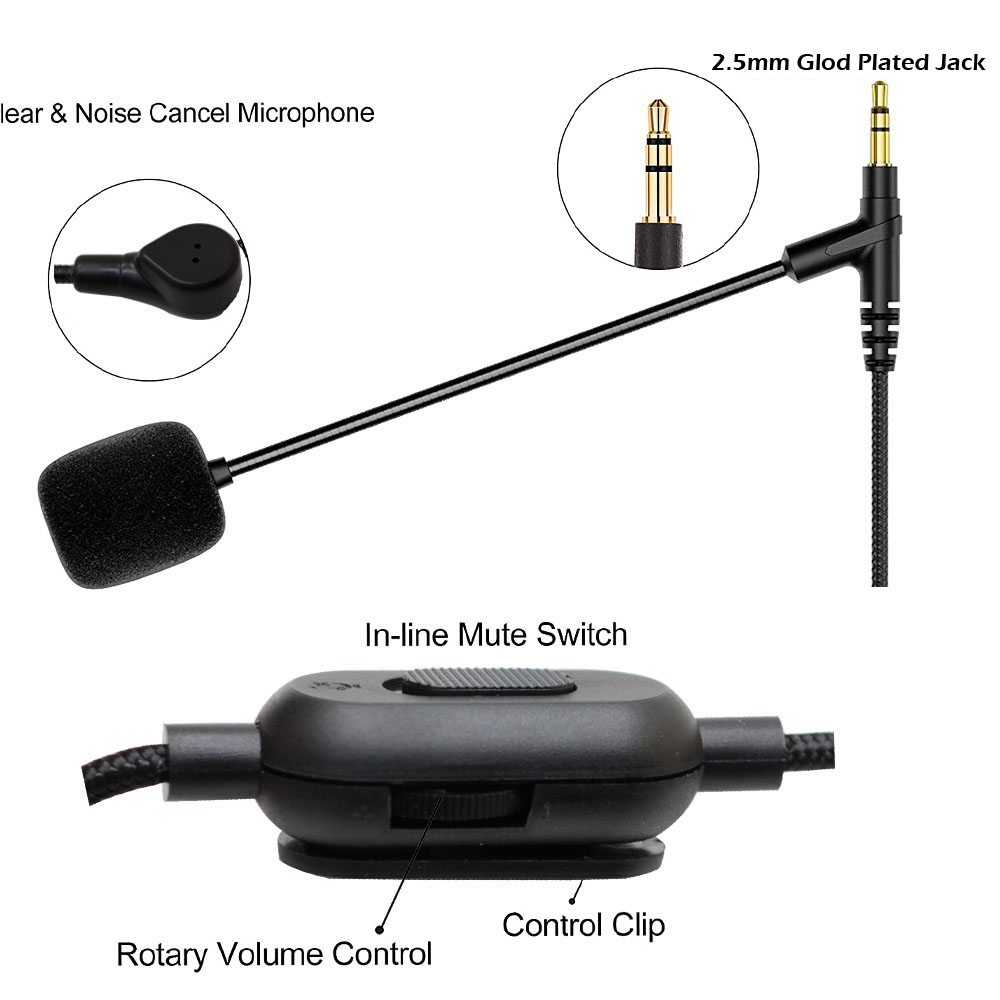 Kabel Headphone Boom Mic untuk - Sennheiser Headphone Momentum 4 ulasan dan harga